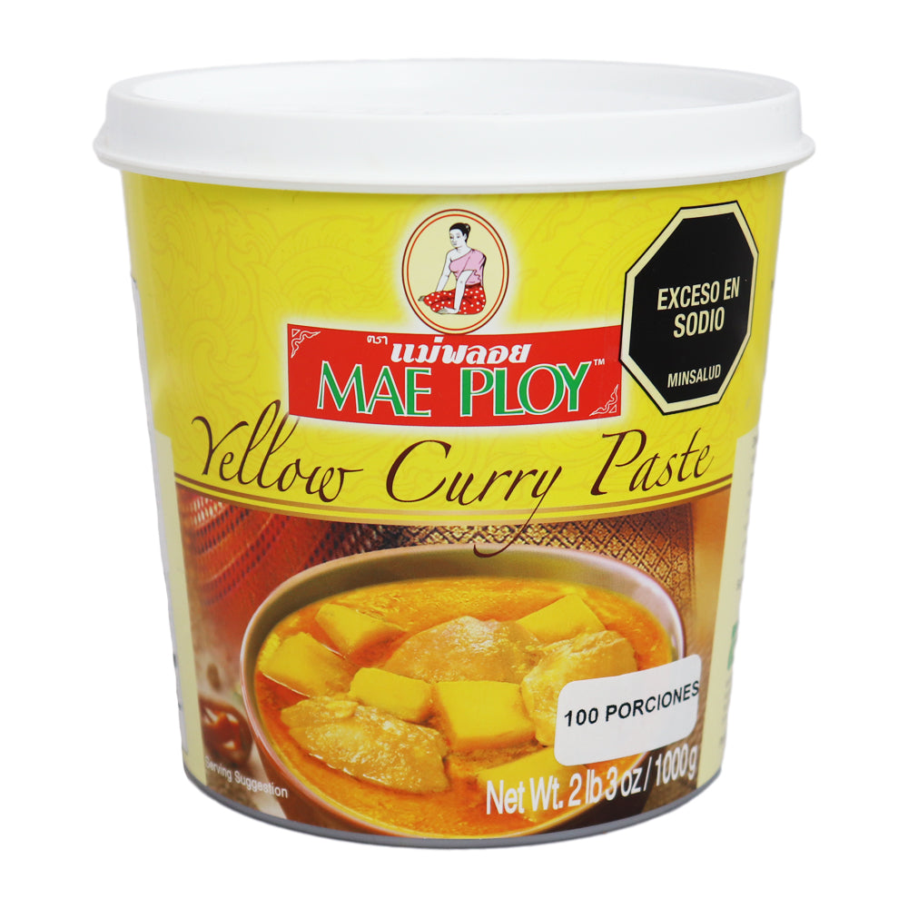 Pasta de Curry Amarillo Mae Ploy 1 Kg - Global Gourmet Market